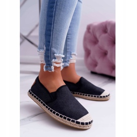 Dámské espadrilky Cross Jeans černé DD2R4106 černá 1 Dámské espadrilky Cross Jeans černé DD2R4106 černá 1