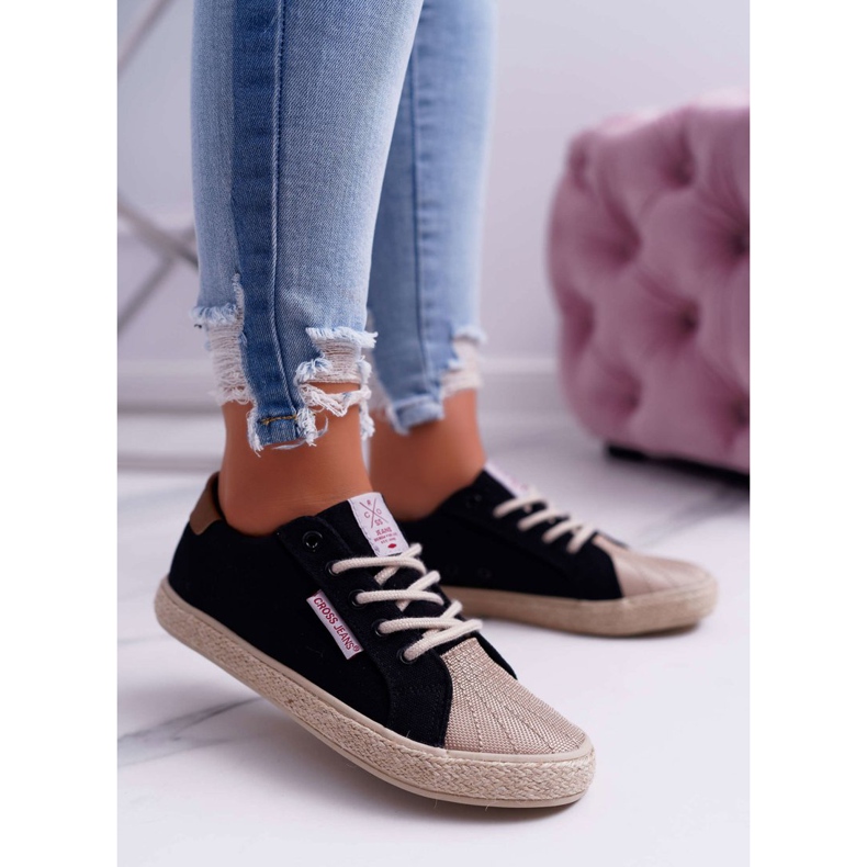 Dámské tenisky Cross Jeans černé DD2R4093 černý 1