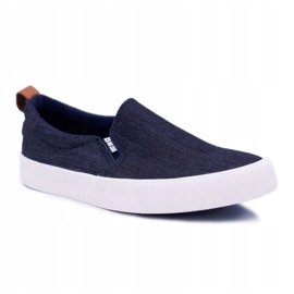 Pánské tenisky Big Star Jeans Navy Blue DD174161 námořnická modř 1
