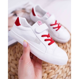 Dětské tenisky Big Star se suchým zipem DD374106 ['bílý'] bílý 2