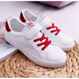 Dětské tenisky Big Star se suchým zipem DD374106 ['bílý'] bílý 1