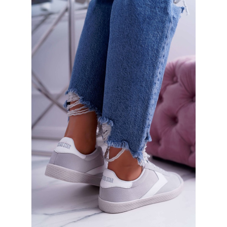 Dámské sportovní boty Big Star šedé DD274296 šedá 2