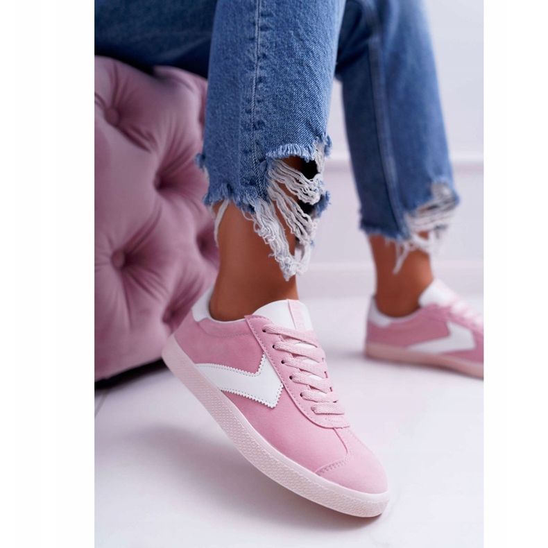 Dámské sportovní boty Big Star růžové DD274295 růžový 1