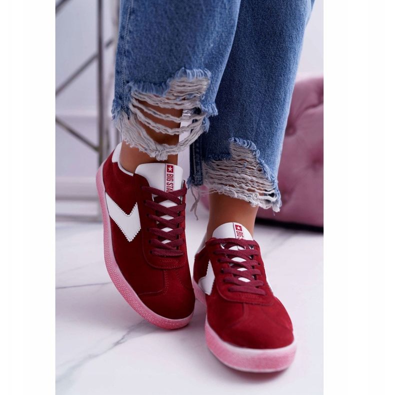 Dámská sportovní obuv Big Star Red DD274298 červený 2