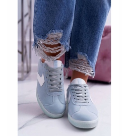 Dámské sportovní boty Big Star Blue DD274301 modrý 2