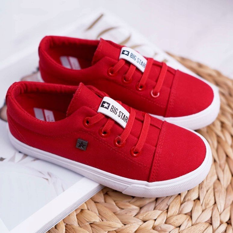 Dětské tenisky Big Star Red DD374077 červený 1