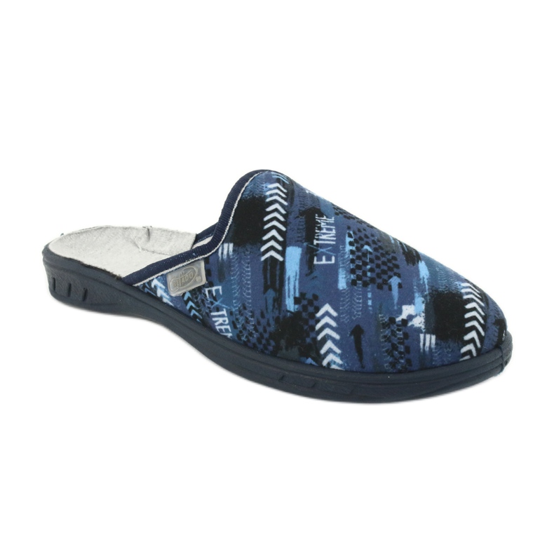 Barevné dětské boty Befado 707Y402 černá námořnická modrá modrý 1