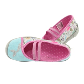 Dětské boty Befado 116X264 fialový modrý růžový šedá zelená žlutá 5