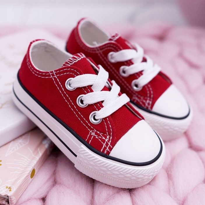 FRROCK Dětské červené tenisky Filemon Classic 1