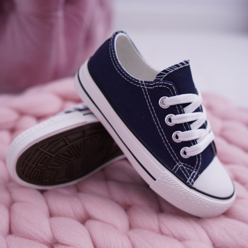 EVE Tmavě modrá dětská obuv Filemon námořnická modrá 1