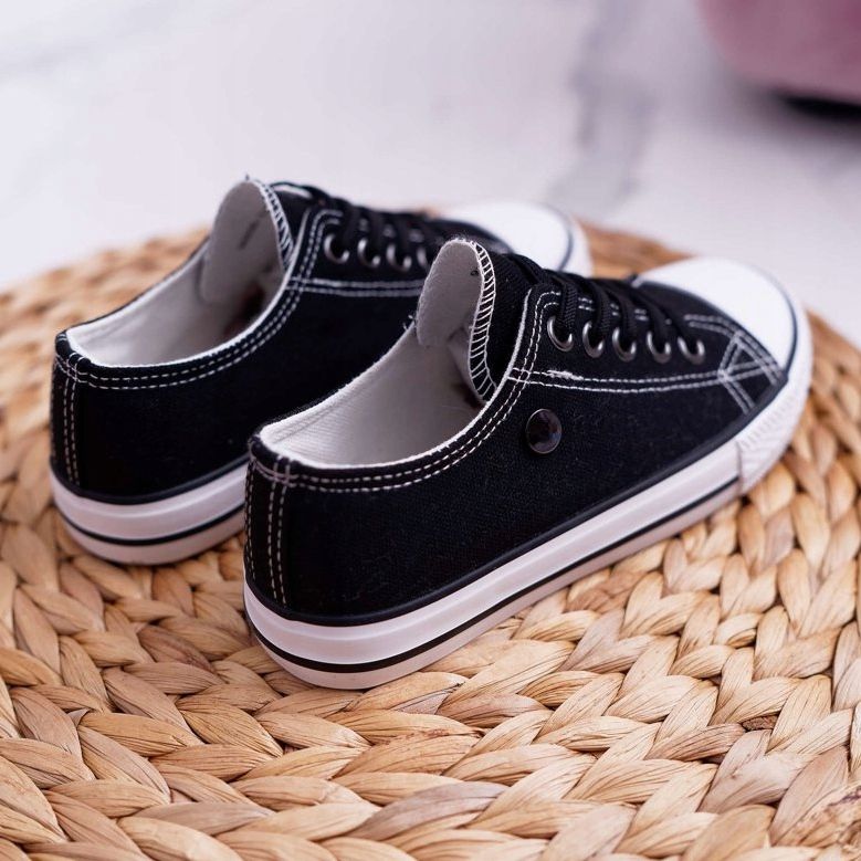 EVE Dětské tenisky Black Justika černý 2