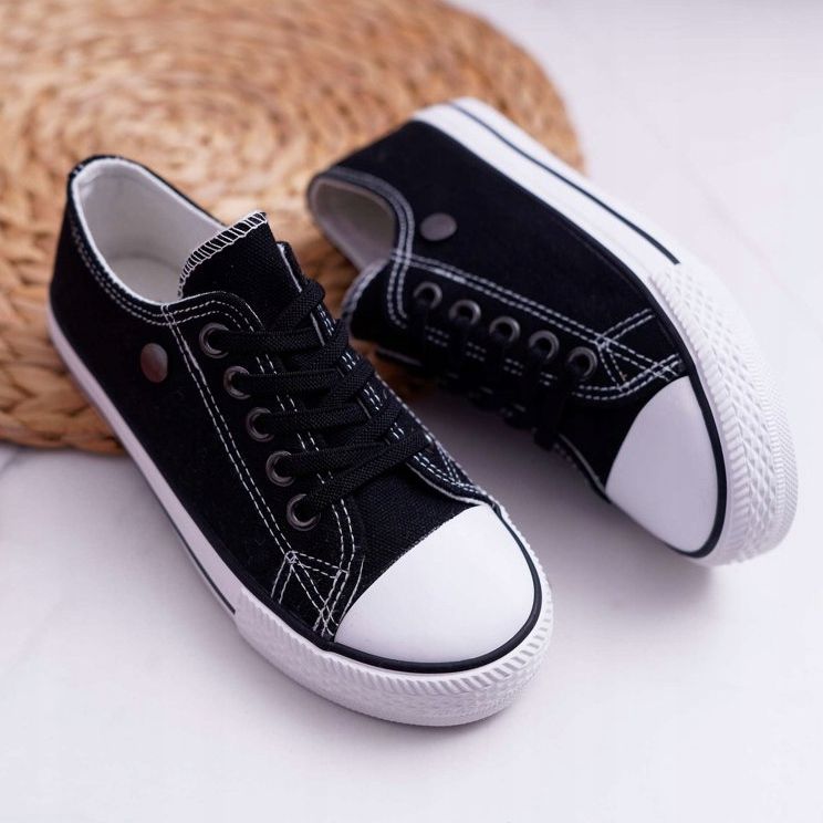 EVE Dětské tenisky Black Justika černý 1