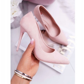 SEA Dámské semišové jehlové jehlové jehly růžový 1