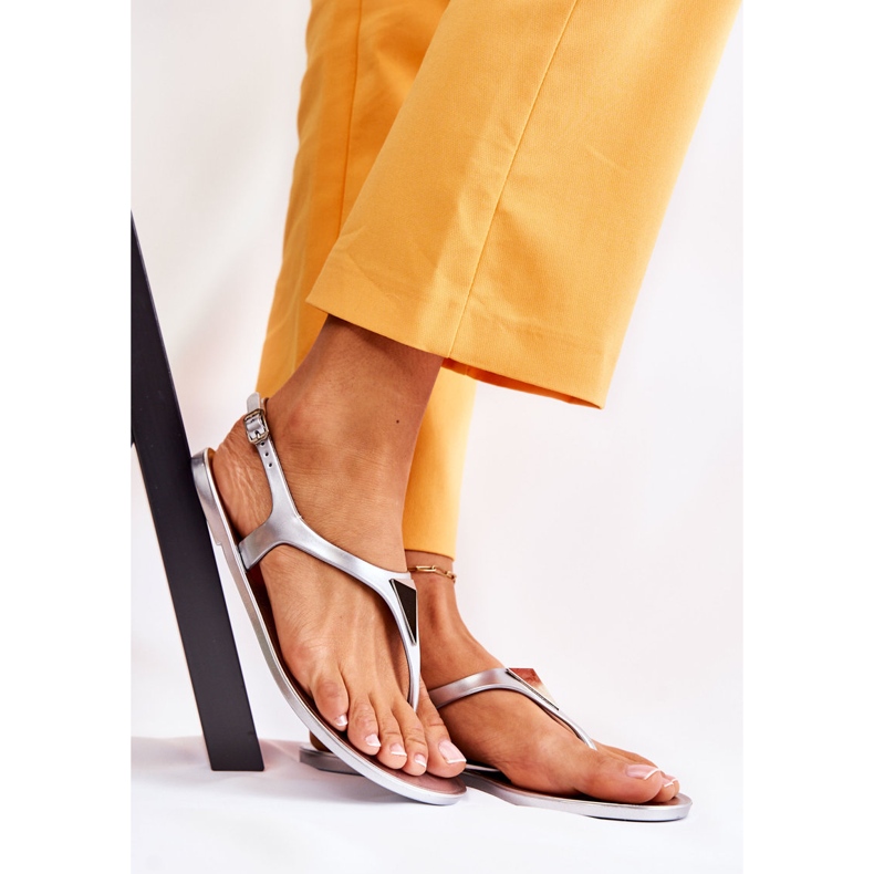 HV Dámské sandály Silver Storm šedá 2