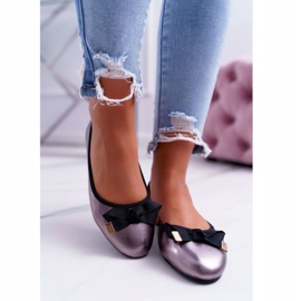 EVE Elegantní dámské balerínky Graphite LaDonna vícebarevný šedá 2