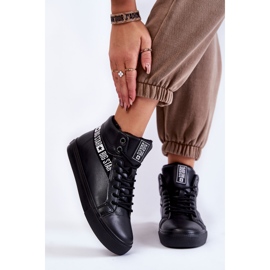 Dámské tenisky Big Star High Black EE274355 černá 1
