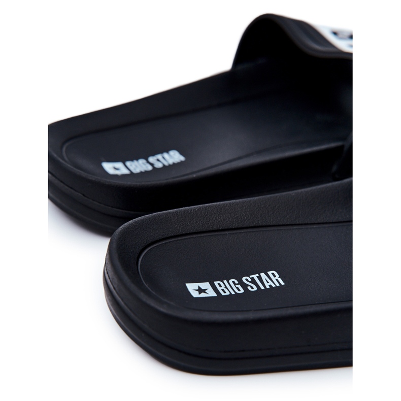 Pánské pantofle Big Star Rubber Black DD174699 černý 1