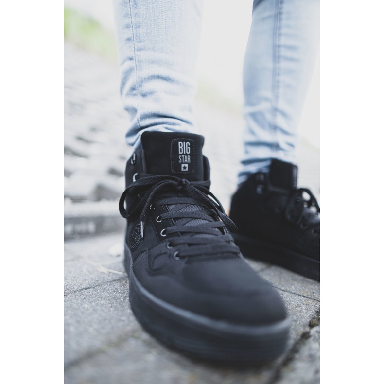Pánské sportovní boty Big Star High Black EE174433 černá 2