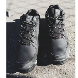 Pánské trekové boty Big Star High Outdoor Black EE174465 černý 1