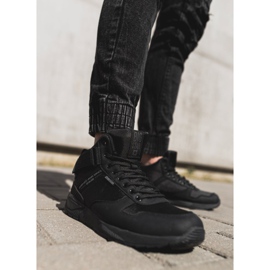 Pánské sportovní boty Big Star High Outdoor Black EE174461 černá 1