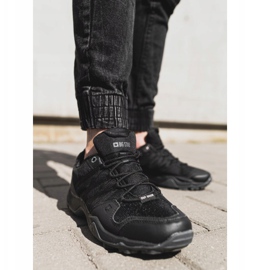 Pánské outdoorové boty Big Star Trekking EE174456 černá 1