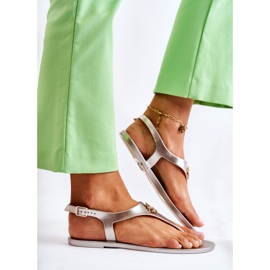 HV Dámské sandály Golden Sonner zlatý 1