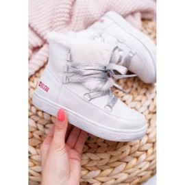 Dětské dívčí boty Big Star White EE374079 bílý 2