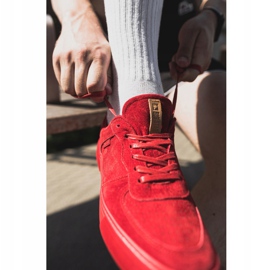 Pánské tenisky Low Big Star Suede Red EE174364 červený 1
