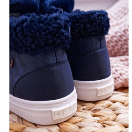Dětské Chlapecké Dívčí Boty Dívčí Big Star Navy Blue EE374018 modrý 1