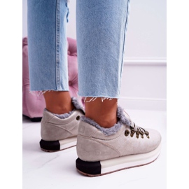 Dámské sportovní boty Big Star Béžová EE274732 béžový 2