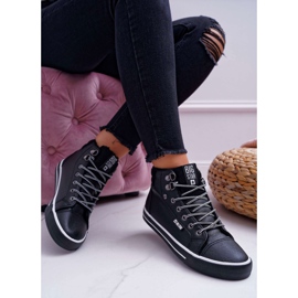 Dámské tenisky Big Star High Black Warmed EE274410 černý 1