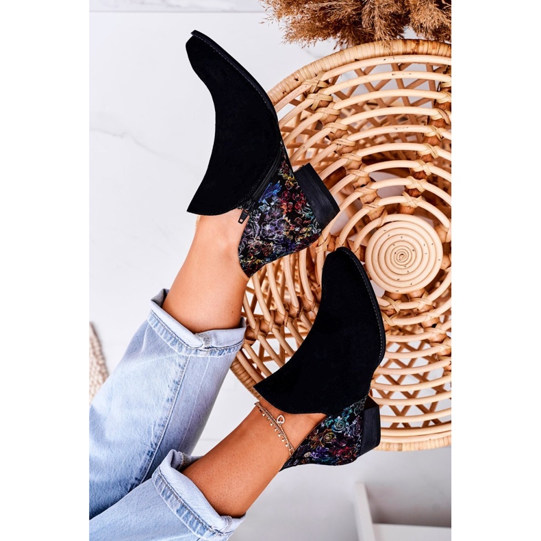 Dámské ploché boty Maciejka jarní kůže černá 04091-57 2 Dámské ploché boty Maciejka jarní kůže černá 04091-57 2