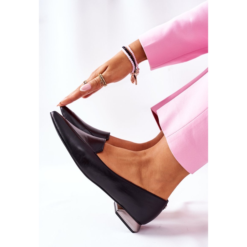 Dámské brogues Laura Messi Black 2074 černý 1