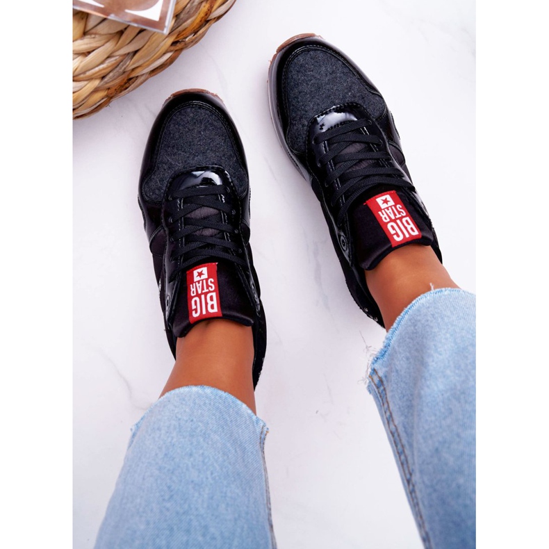 Dámské sportovní boty Big Star Black EE274721 černá 2