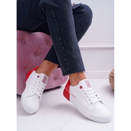 Dámské tenisky Cross Jeans White EE2R4016C bílý červený 1
