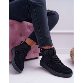 Dámské tenisky Black Big Star EE274662 černý 1
