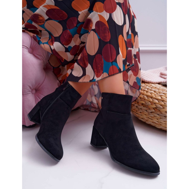 Dámské boty na vysokém podpatku Sergio Leone černé BT522 černá 2