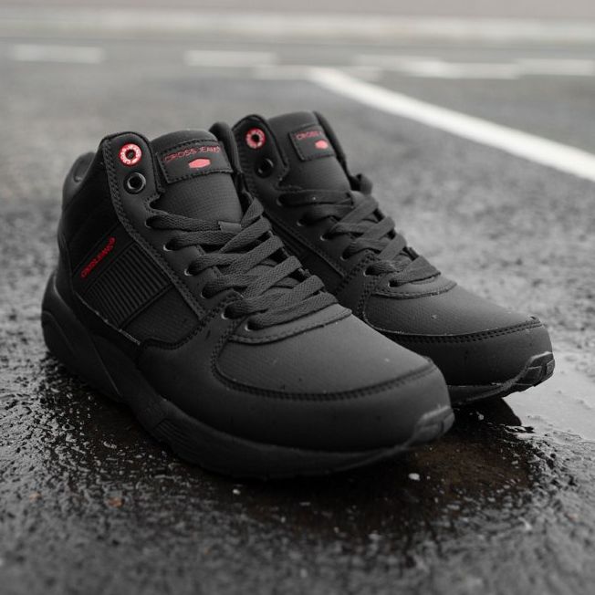 Pánské trekové boty Cross Jeans černé EE1R4121C černá 1 Pánské trekové boty Cross Jeans černé EE1R4121C černá 1