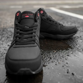 Pánské trekové boty Cross Jeans černé EE1R4121C černá 2 Pánské trekové boty Cross Jeans černé EE1R4121C černá 2