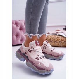 Dámské sportovní boty Big Star od Daniel Lopez FF274432 hnědý červené vícebarevný 1