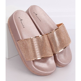 Champagne N-59 Šampaňské pantofle na silné podrážce vícebarevný žlutá 1