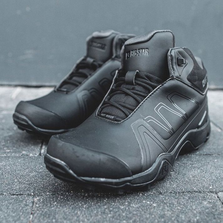 Pánské trekové boty Big Star Black EE174458 černá 1