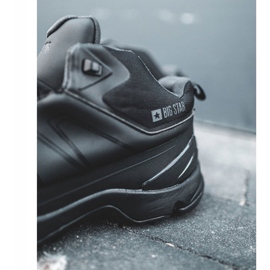 Pánské trekové boty Big Star Black EE174458 černý 2