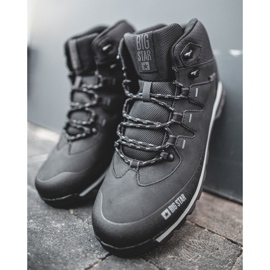 Pánské trekové boty Big Star Black EE174437 černý 1