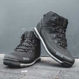Pánské trekové boty Big Star Black EE174437 černá 2