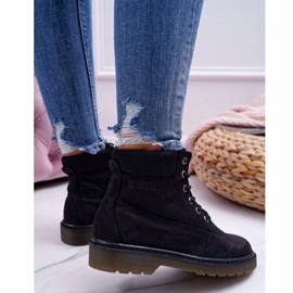 Dámské boty Trappers Big Star Black EE274014 černá 2 Dámské boty Trappers Big Star Black EE274014 černá 2