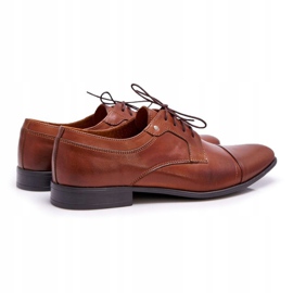 Mario Boschetti Pánská kůže Brogues Elegant Brown Trust hnědý 1