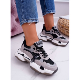 Dámské sportovní boty Big Star od Daniel Lopez Grey FF274427 šedá 1