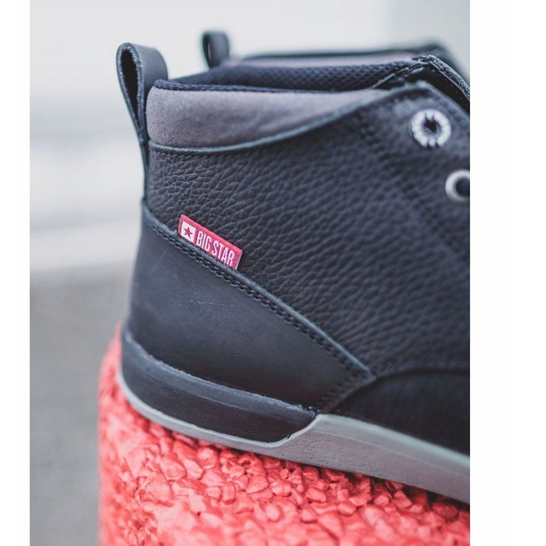 Pánské kozačky Big Star Black EE174197 černý 1