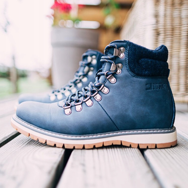 Pánské lovce Big Star Navy Blue EE174403 námořnická modrá 2